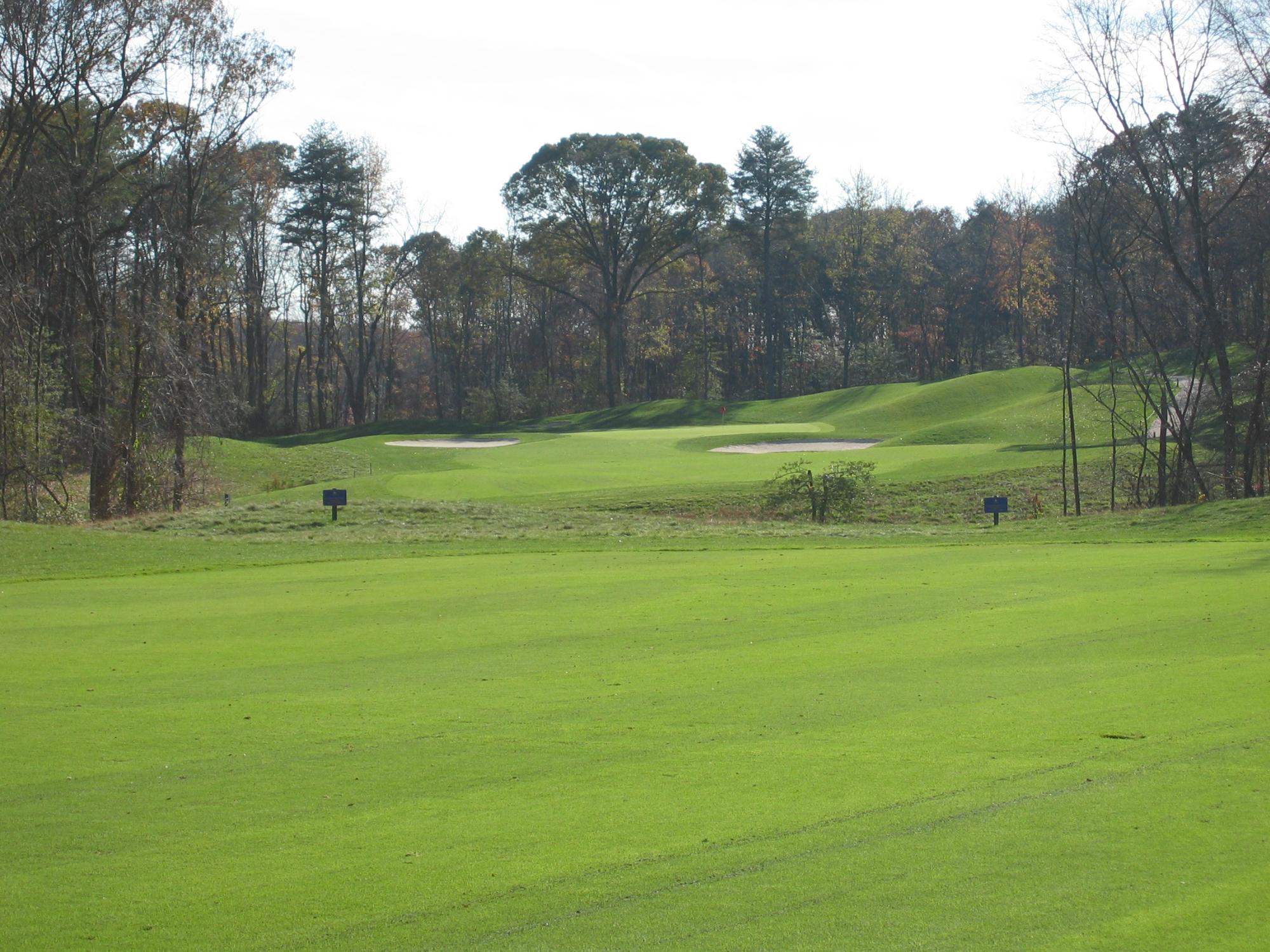 Construction at Compass Point Golf Course